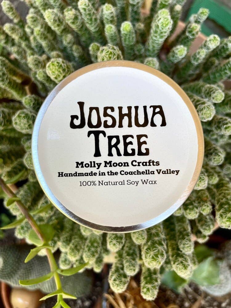 Joshua Tree Candle: 9 oz Amber Jar by Molly Moon Crafts