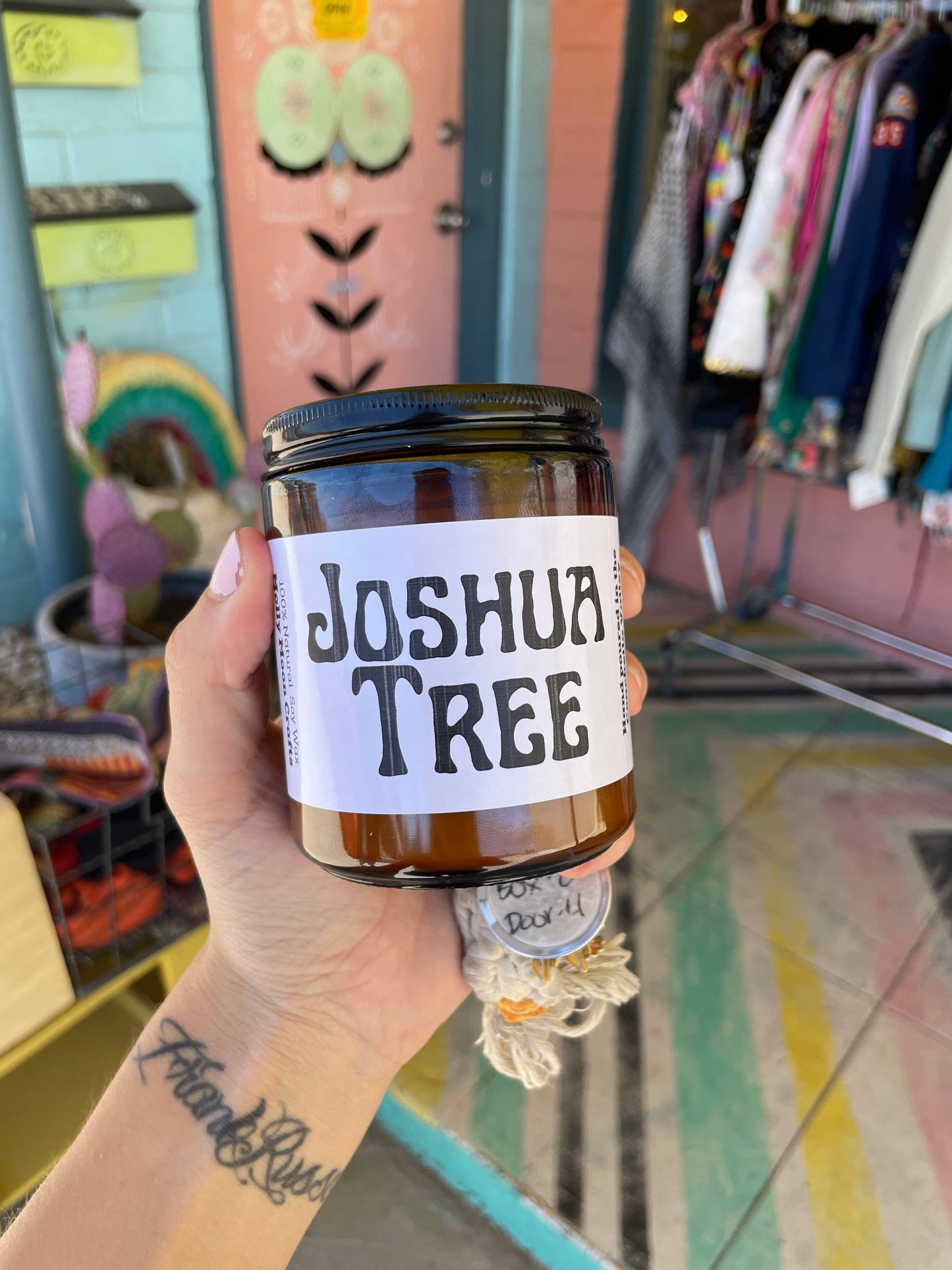 Joshua Tree Candle: 9 oz Amber Jar by Molly Moon Crafts