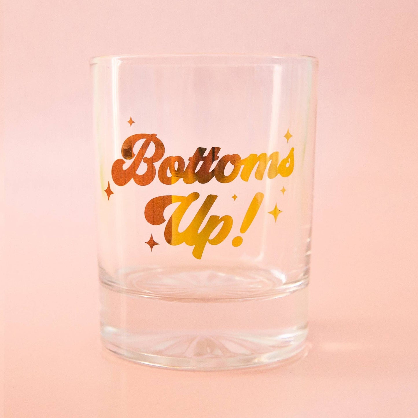 Bottoms Up! Tumbler | Gold