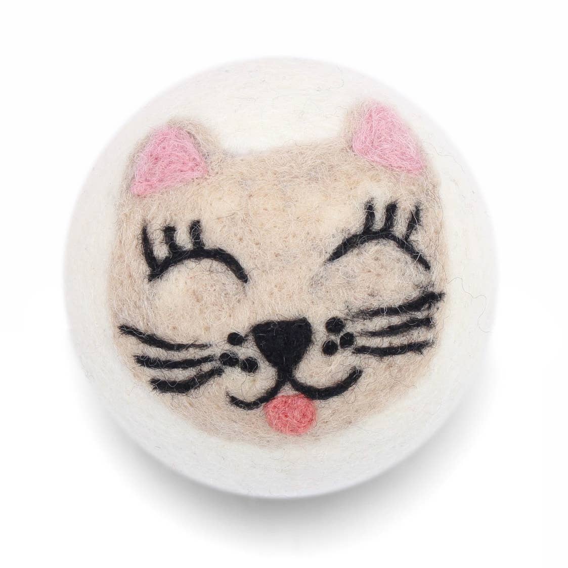 Cats: Eco Wool Dryer Balls Fair Trade: Calico Cat