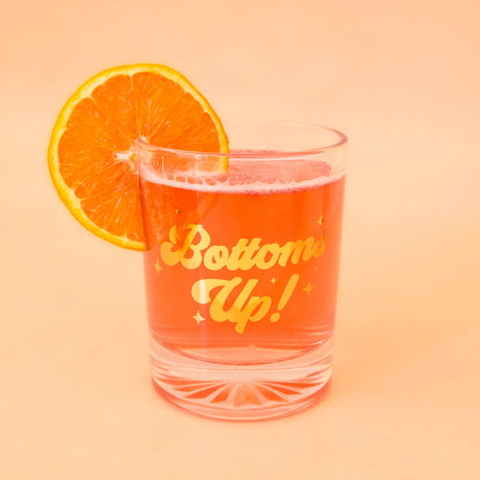 Bottoms Up! Tumbler | Gold