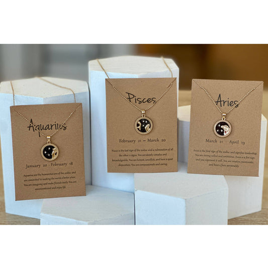 Zodiac Sign Necklace Set of 36