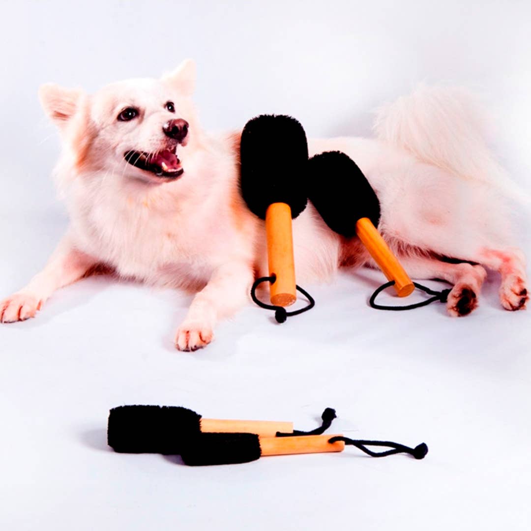 Wash & Groom Pet Brush - Perfect for Dogs & Cats: Medium